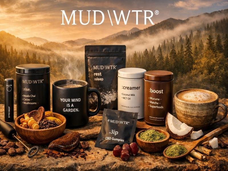 Mudwtr Functional Coffee Alternative For Energy Focus Wellness And Daily Performance.